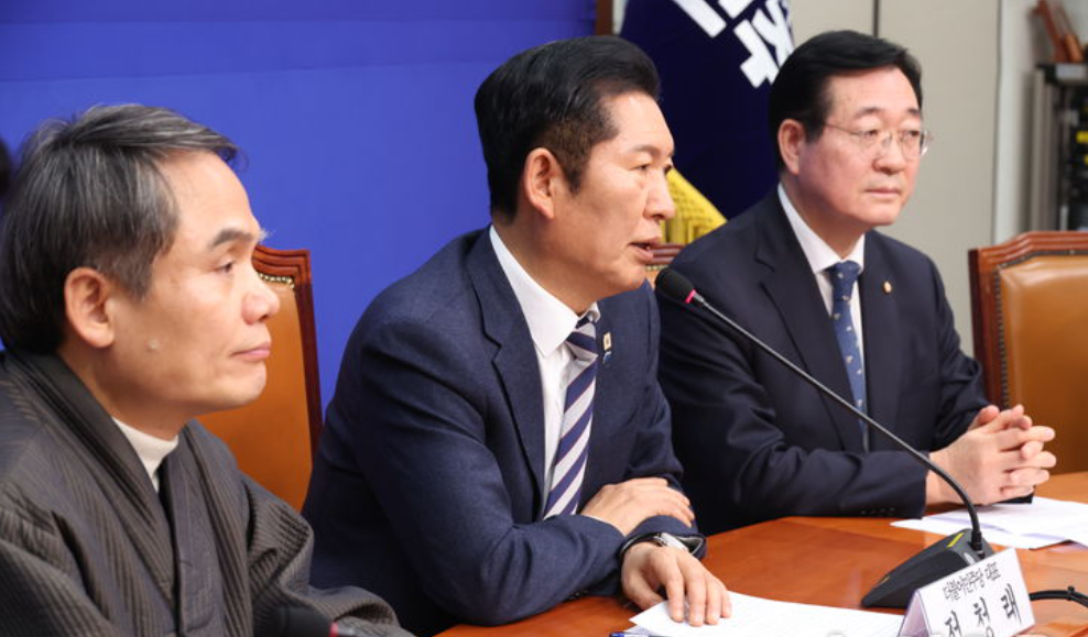 정청래 더불어민주당 대표