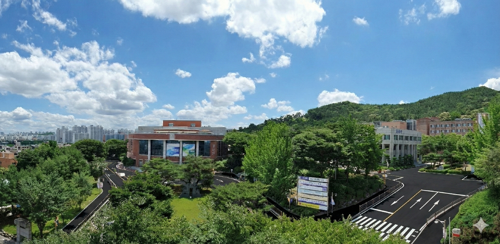 한신대학교 경기캠퍼스 전경