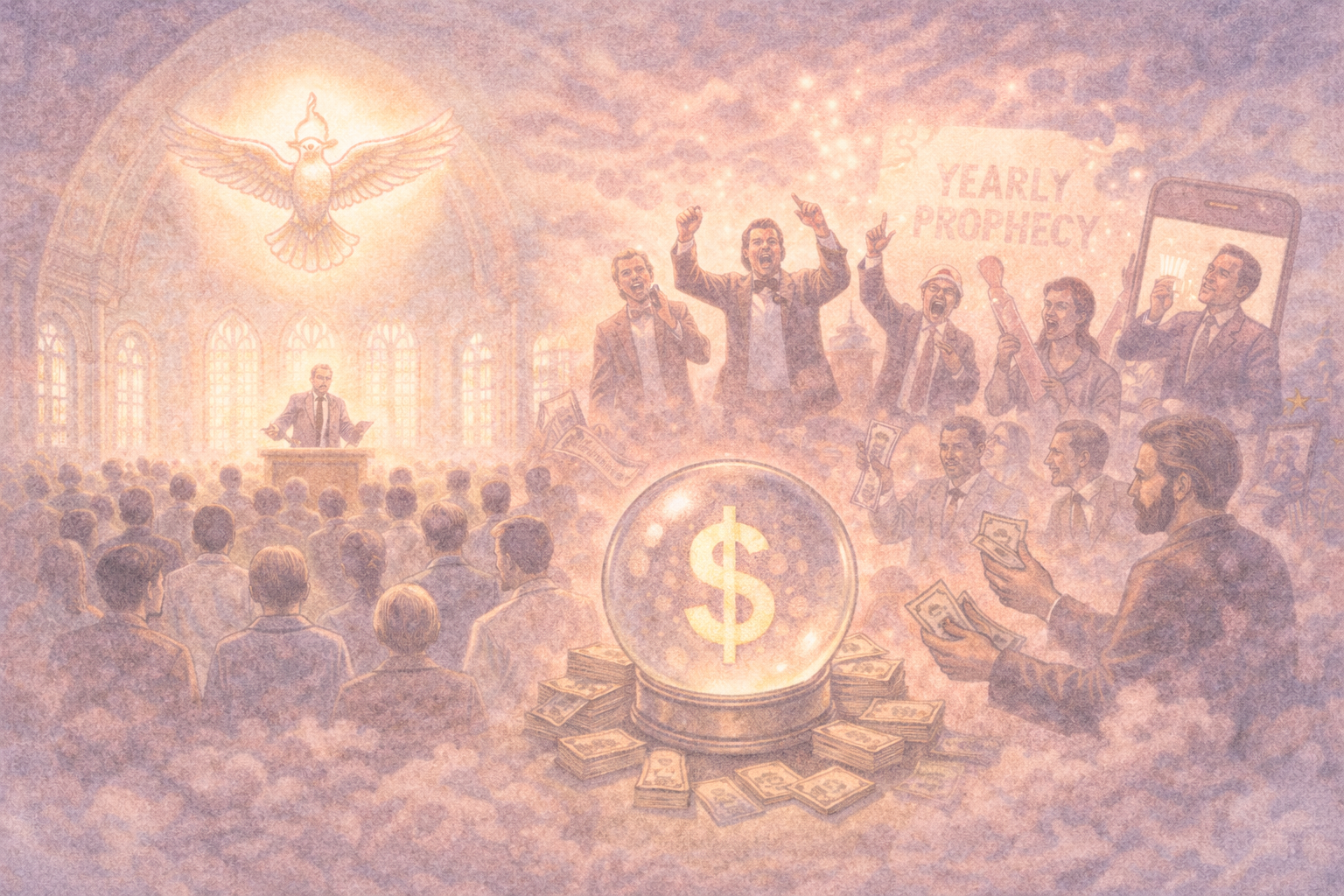 신앙과 상업화의 대비