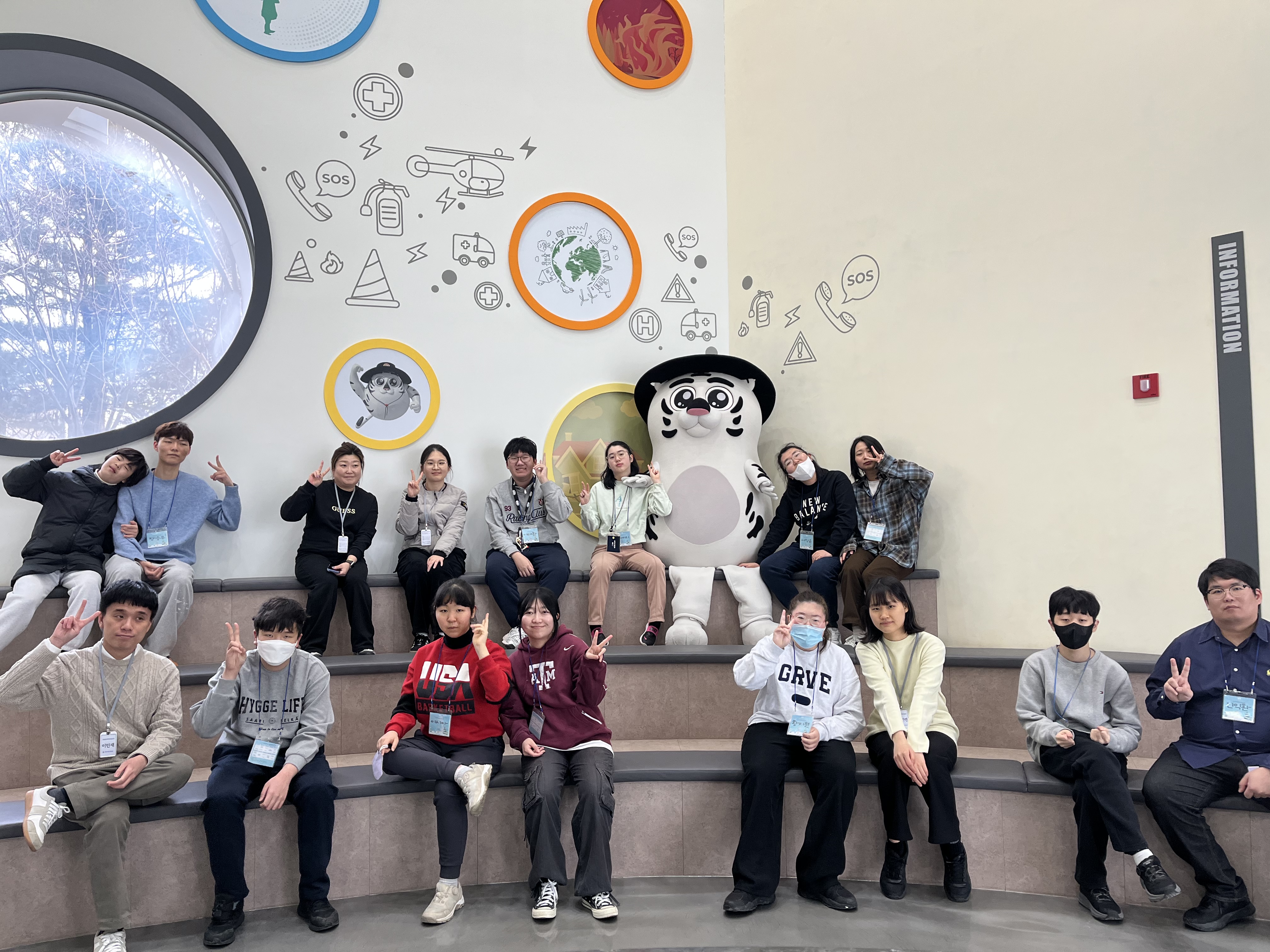 계절학교 프로그램 현장의 모습