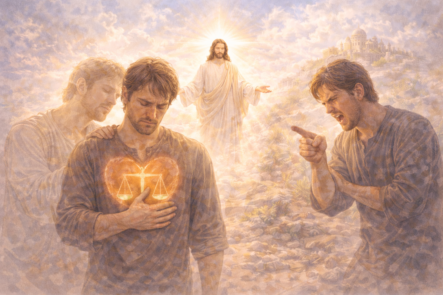 양심의 갈등과 신의 빛