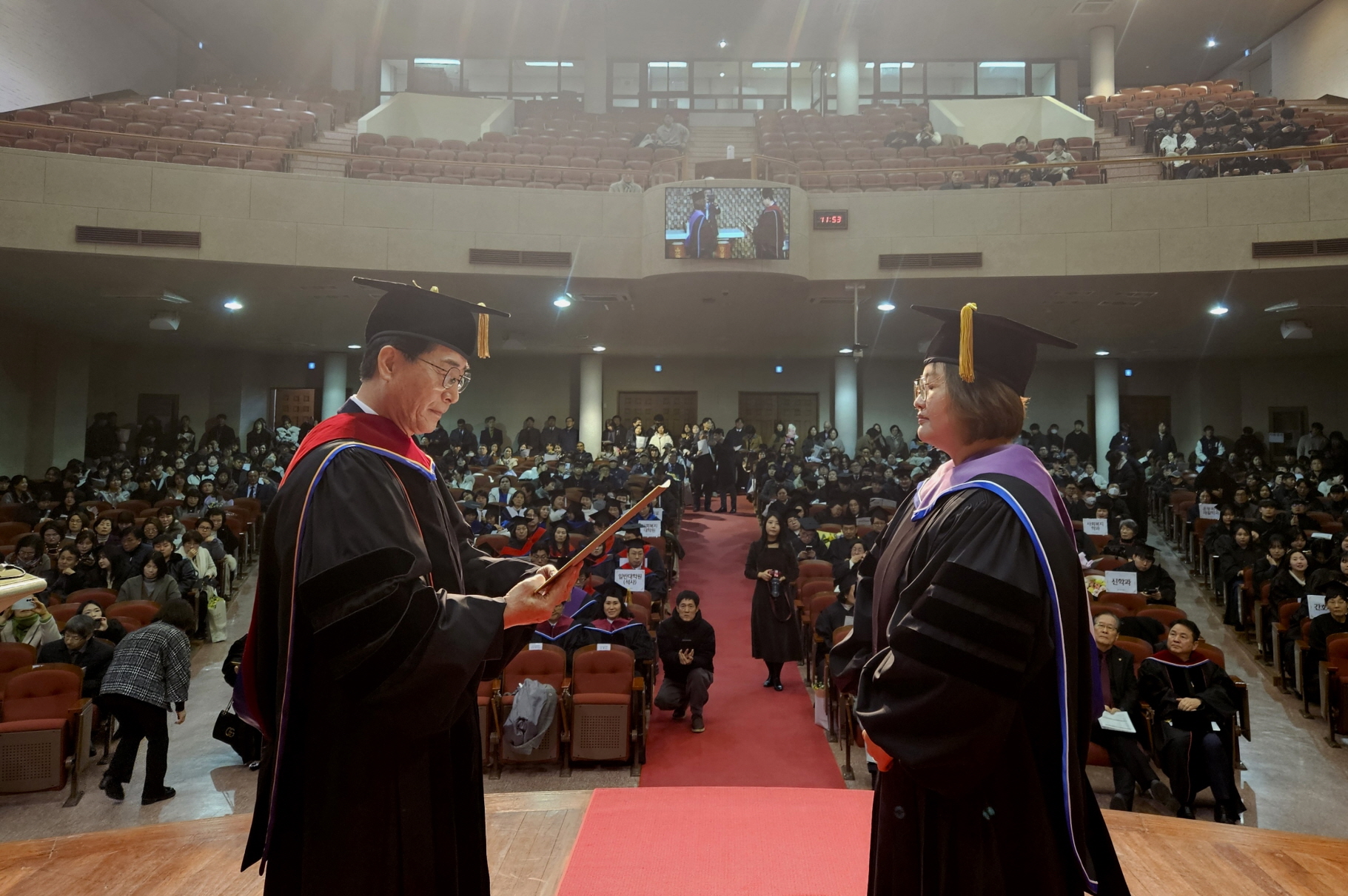 한일장신대학교 2025학년도 학위수여식 개최