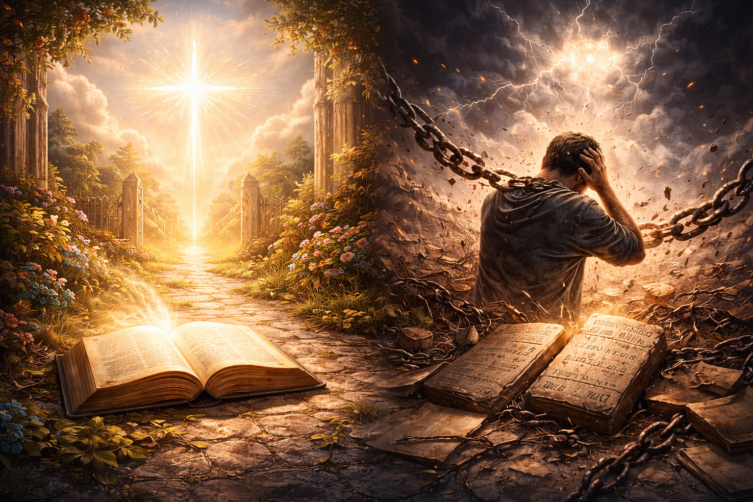 빛과 어둠의 대비