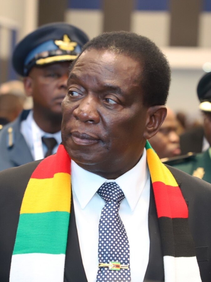 에머슨 음낭가과 짐바브웨 대통령