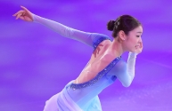 갈라쇼에서도 빛나는 연기를 펼치는 김연아