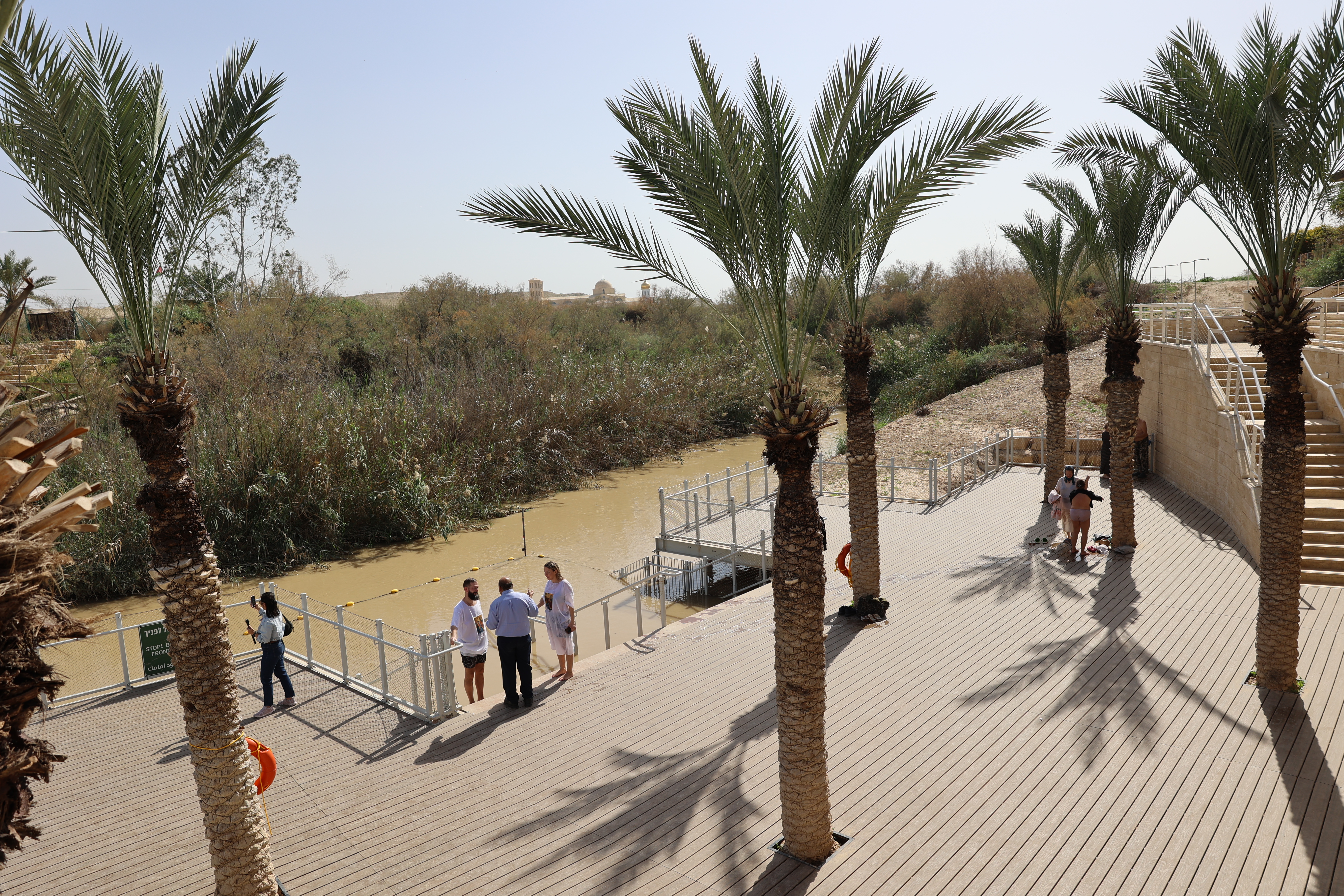 보수공사를 마친 까스르 엘 야후드