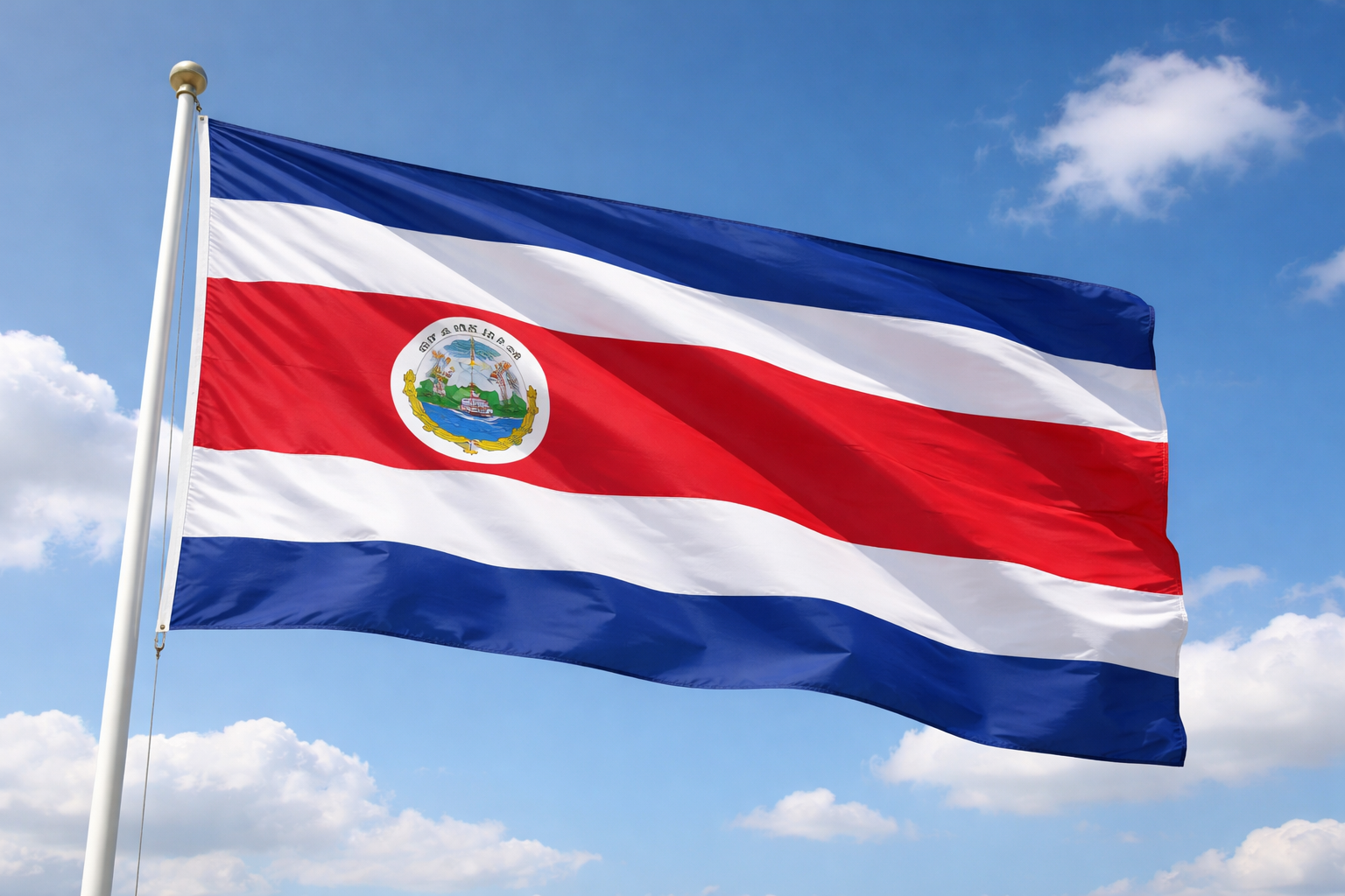 코스타리카 국기