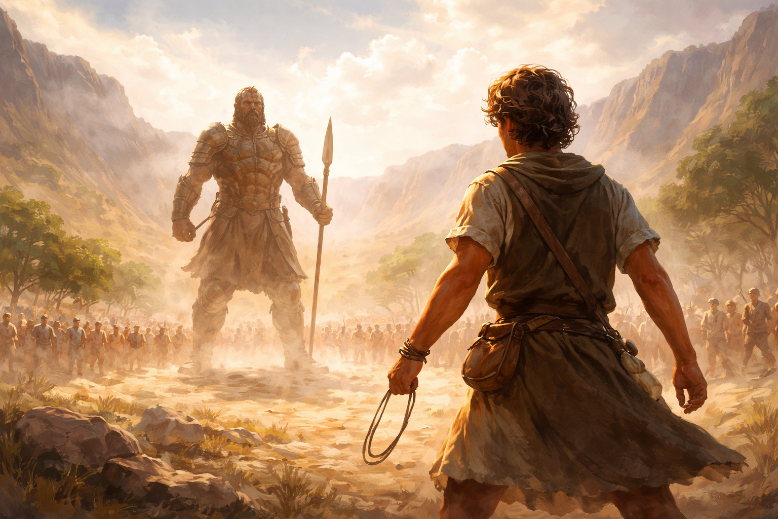 다윗과 골리앗의 대결