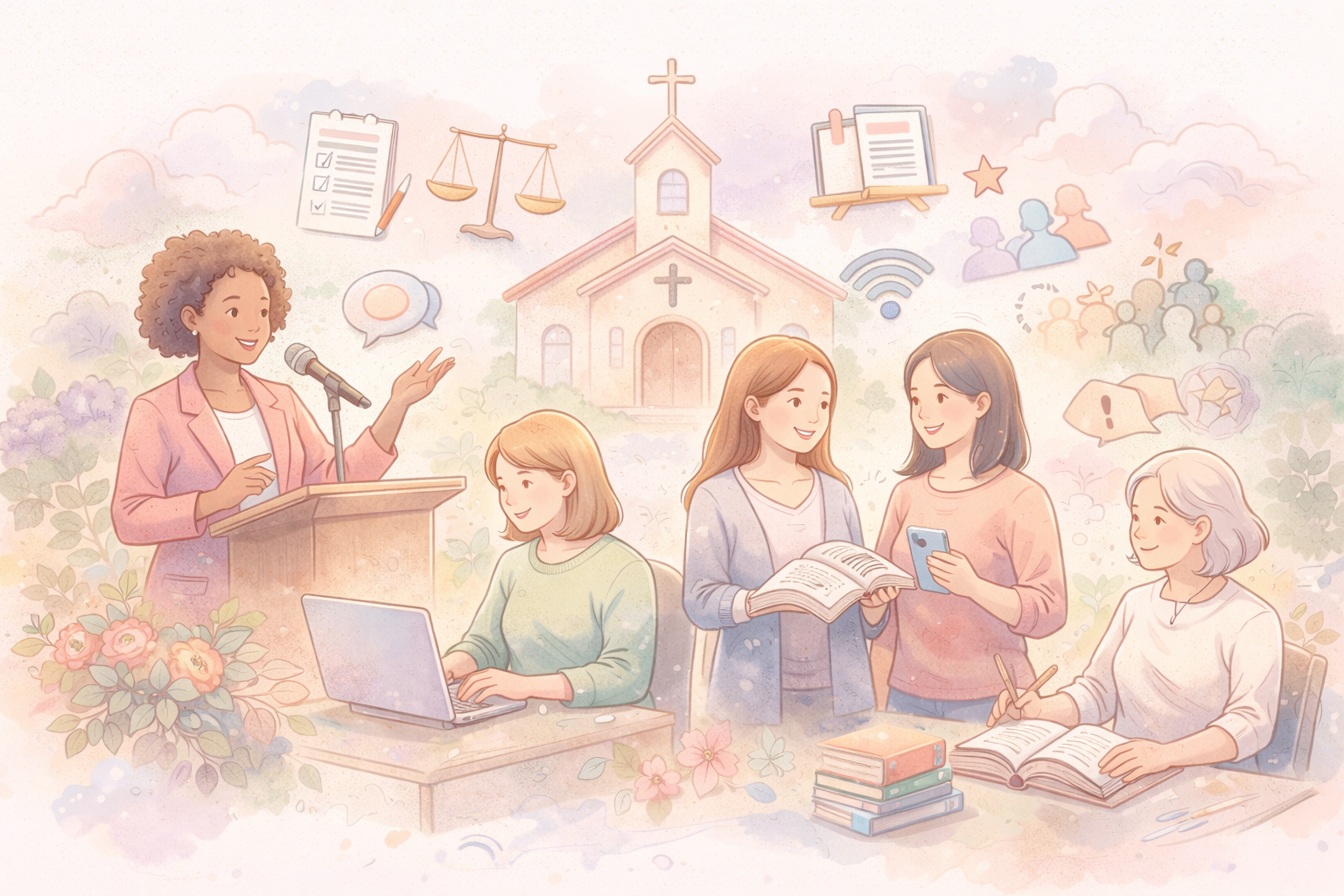 교회에서의 여성 리더십 역할