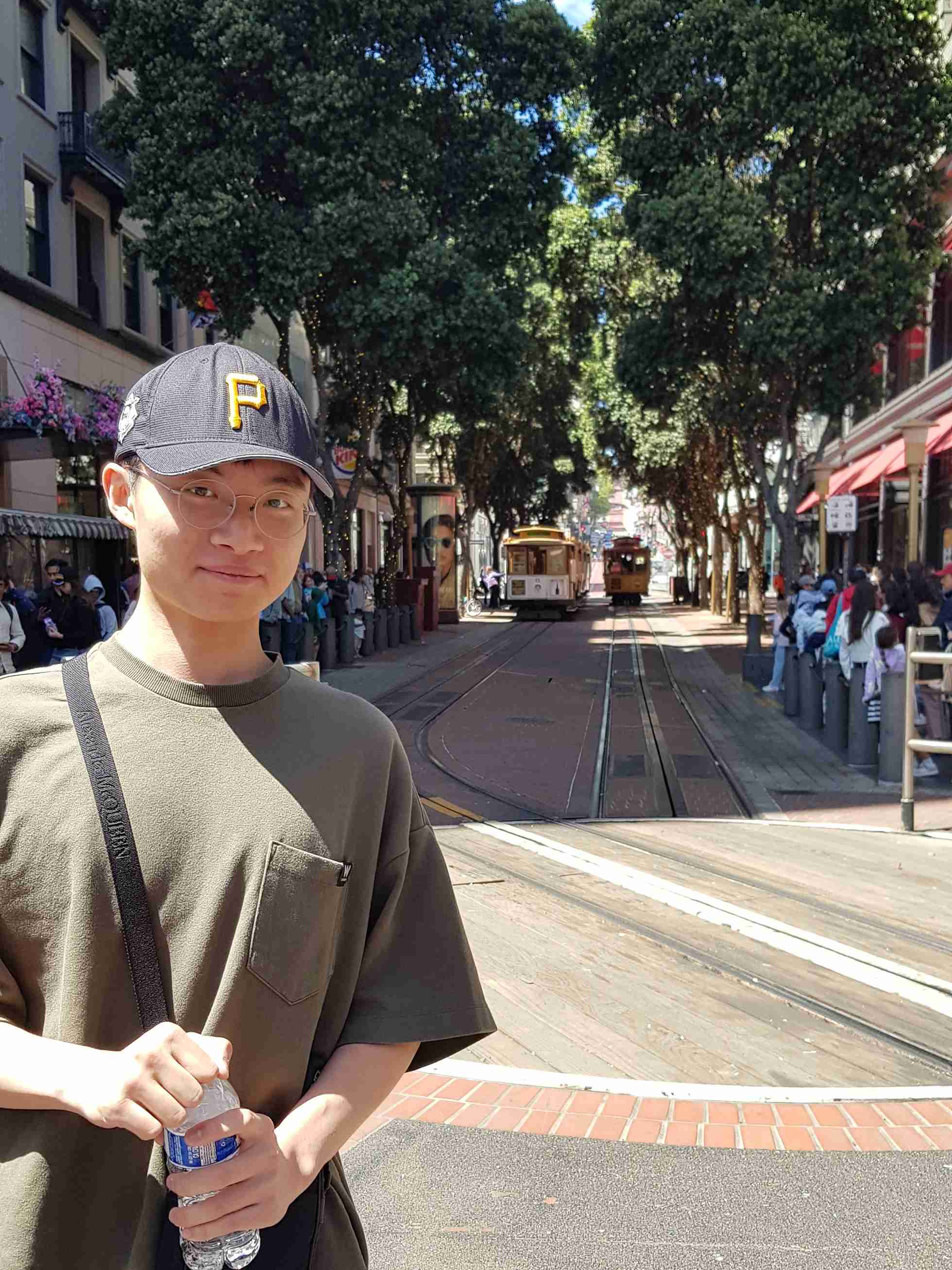 故 김지환씨가 2023년 7월 미국 샌프란시스코에서 여행을 하고 있다