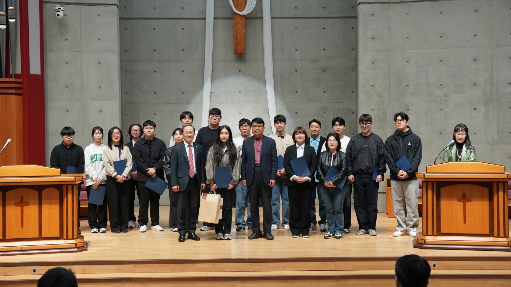 한신대학교 효촌 배야섭 목사 장학금 전달식 개최