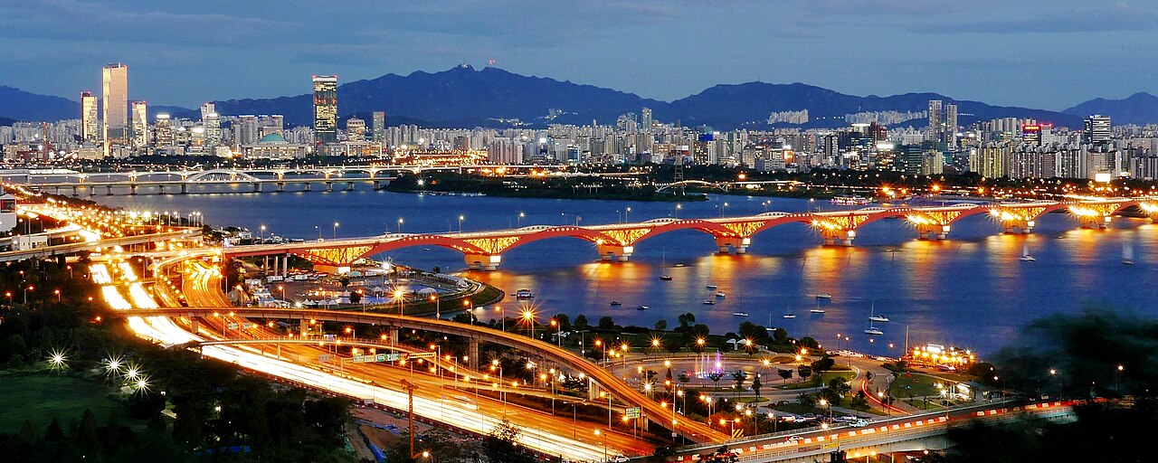 남산에서 바라본 서울 야경