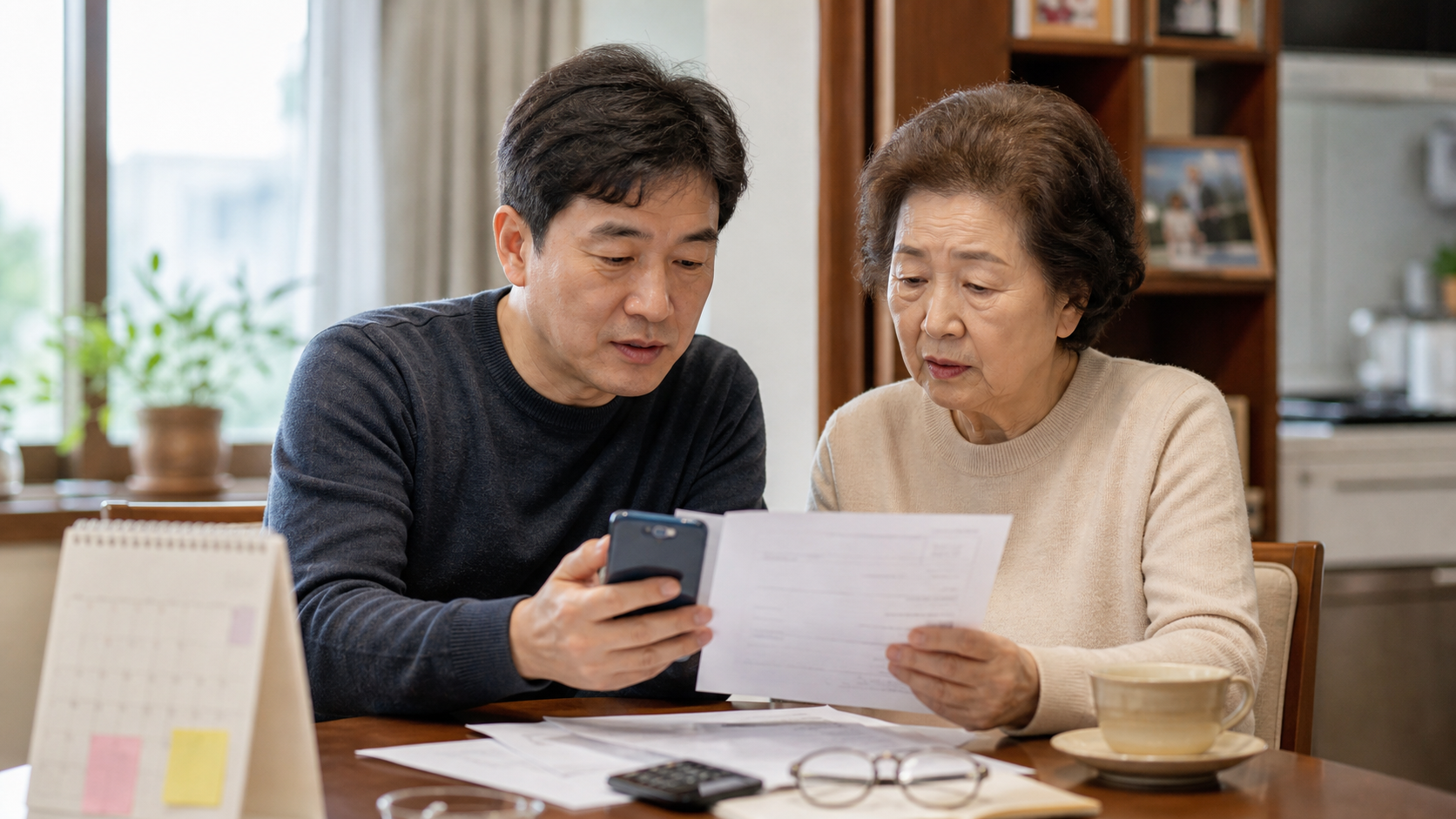 부모님 장기요양등급 신청을 준비하는 가족