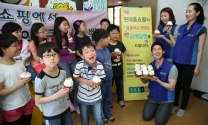 현대홈쇼핑, 아동시설 어린이에게 4만2195개 금메달빵 기부