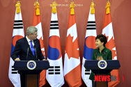 한국-캐나다 공동 기자회견