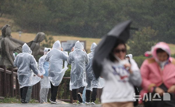 태풍 '참피' 간접 영향…제주 산지 최고 250㎜ 비