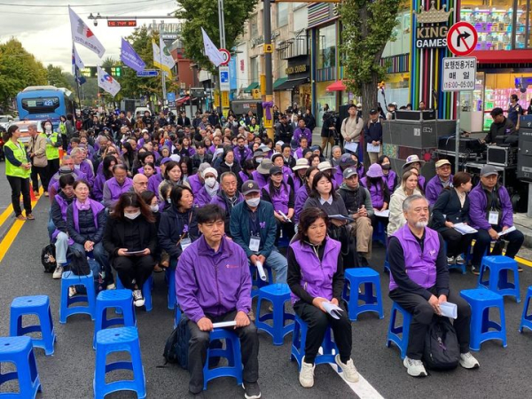 이태원 참사 4주기 맞아 현장 추모와 행진 이어져