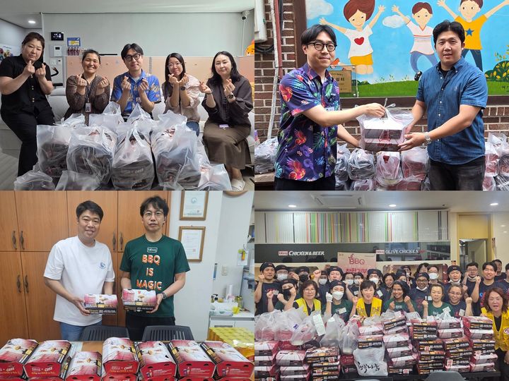 BBQ, 추석 앞두고 '치킨 온정' 릴레이…1.8만 마리 기부