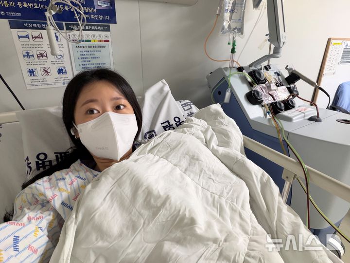 0.005% 기적 연결…백혈병 환자에 조혈모세포 건넨 간호사