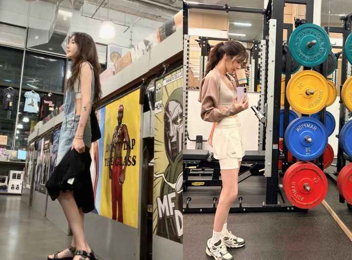 배우 이지아, 운동 일상 공개하며 관리 근황 전해
