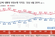 15.4.13 리얼미터 박 대통령 여론조사