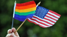 미국 동성애 깃발