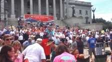 사우스캐롤라이나주에서 열린 동성결혼 낙태 반대 집회 (포토 : 출처 = 크리스천포스트)