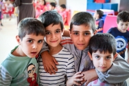 [사진제공=월드비전]_사진7_월드비전 아동보호심리센터에서 보호 받고 있는 난민 아동들