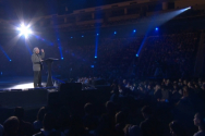 (Photo : Screengrab of Passion 2016 Conference livestream) John Piper was among the speakers who addressed more than 40,000 young adults at the Passion 2016 Conference.