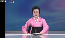 수소폭탄 실험 성공을 주장하는 조선중앙방송