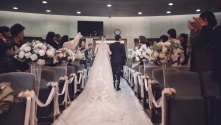 정우·김유미 결혼예배 사진