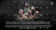 파리 테러범 9명을 공개한 IS 선전 동영상
