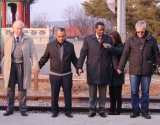 WEA 지도자들이 판문점과 임진각에서 한반도 평화를 위해 기도했다.