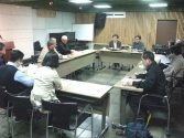 한국민중신학회가 4일 저녁 서대문 이제홀에서 모임을 개최했다.