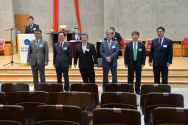 기장총회 제101회 총회 총무 후보자들의 모습.