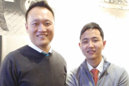 Yoon Lee (left) and Samuel Han (right) serve at Yoido Full Gospel Church’s English ministry. Lee began serving as the lead pastor of YEM in 2012. Han serves as a staff pastor in YEM.