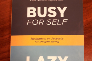 영문판 게으름 &#034;Busy for Self Lazy for God&#034;