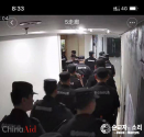 6월13일 중국 남동부 푸젠성에서 경찰이 신자오(Xinzao) 교회의 성경공부를 방해