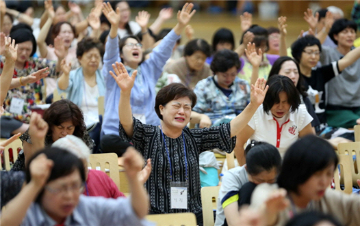 북한구원기도성회 셋째 날 집회