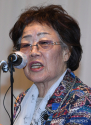 일본군 위안부 피해자인 여성인권운동가 이용수 할머니가 지난 25일 오후 대구 수성구 인터불고호텔에서 기자회견을 하던 모습. ⓒ 뉴시스