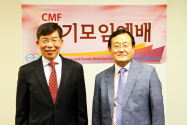 CMF선교원 대표 김철민 장로(좌)와 JAMA 대표 강순영 목사(우)