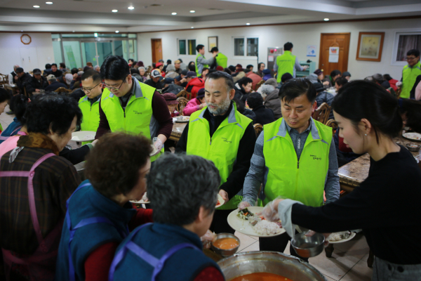 (주)현대케피코 밥퍼봉사단과 함께 하는 2019년 추석 행사 ⓒ성민원