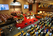한국교회구국기도대성회 영락교회 25일 첫 째날