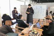 과거 한동대학교 개최 Design Sprint 팀 활동 사진