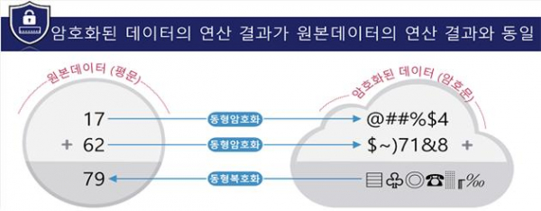 동형암호기술 활용 예시