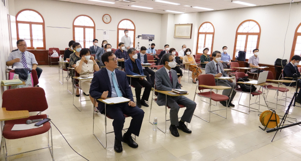 한국직선대와 미주장신대의 선교학 석사 과정을 위한 사역협약식