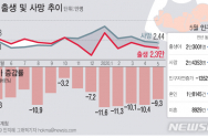 월별 출생 및 사망 추이