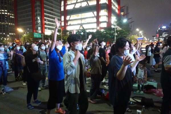 바른교회세움연합 2020 한국교회여 다시 여의도로