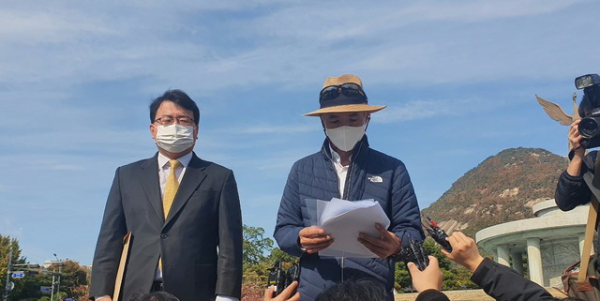 북한군에 의해 피격된 해양수산부 공무원의 형 이래진(55)씨가 