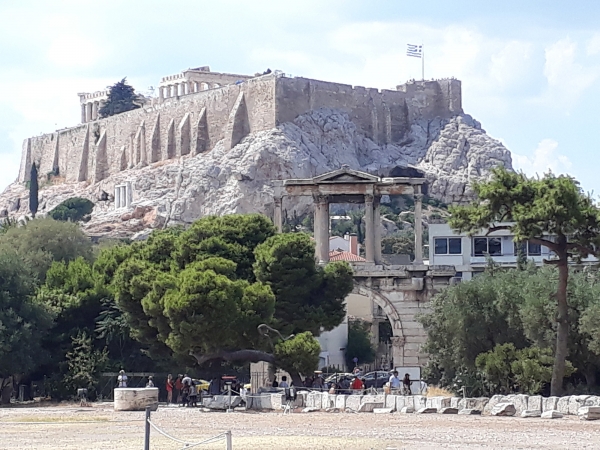 그리스 아테네의 아크로폴리스